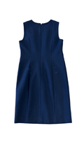 Size 8 Tory Burch Women's Navy Sleeveless Dress