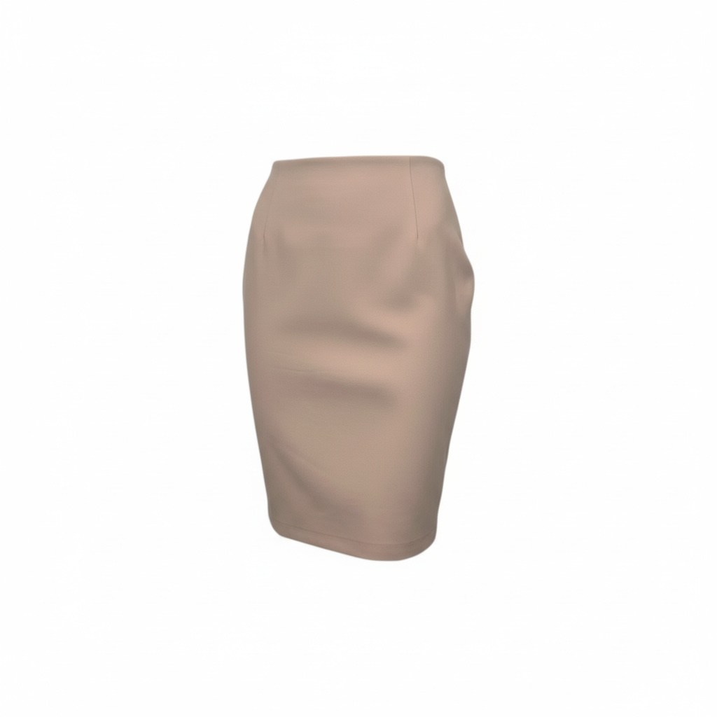 Stylish Blush Pencil Skirt