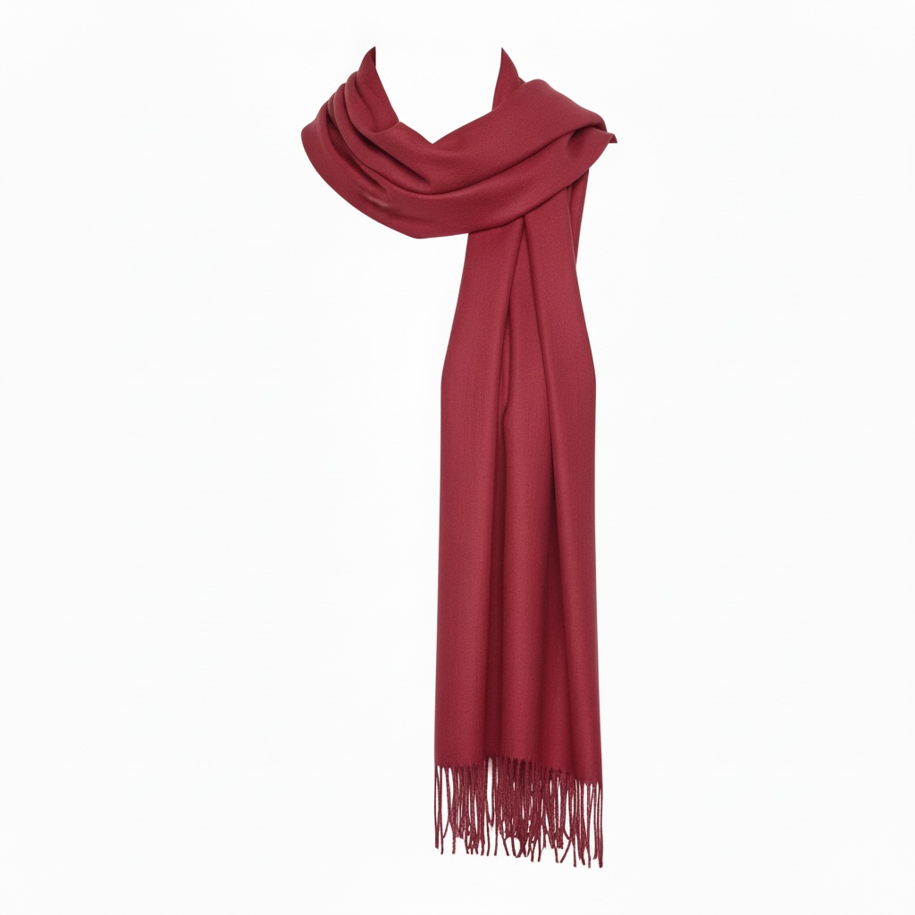 Elegant Red Scarf