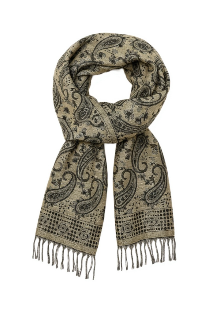 Paisley Patterned Scarf