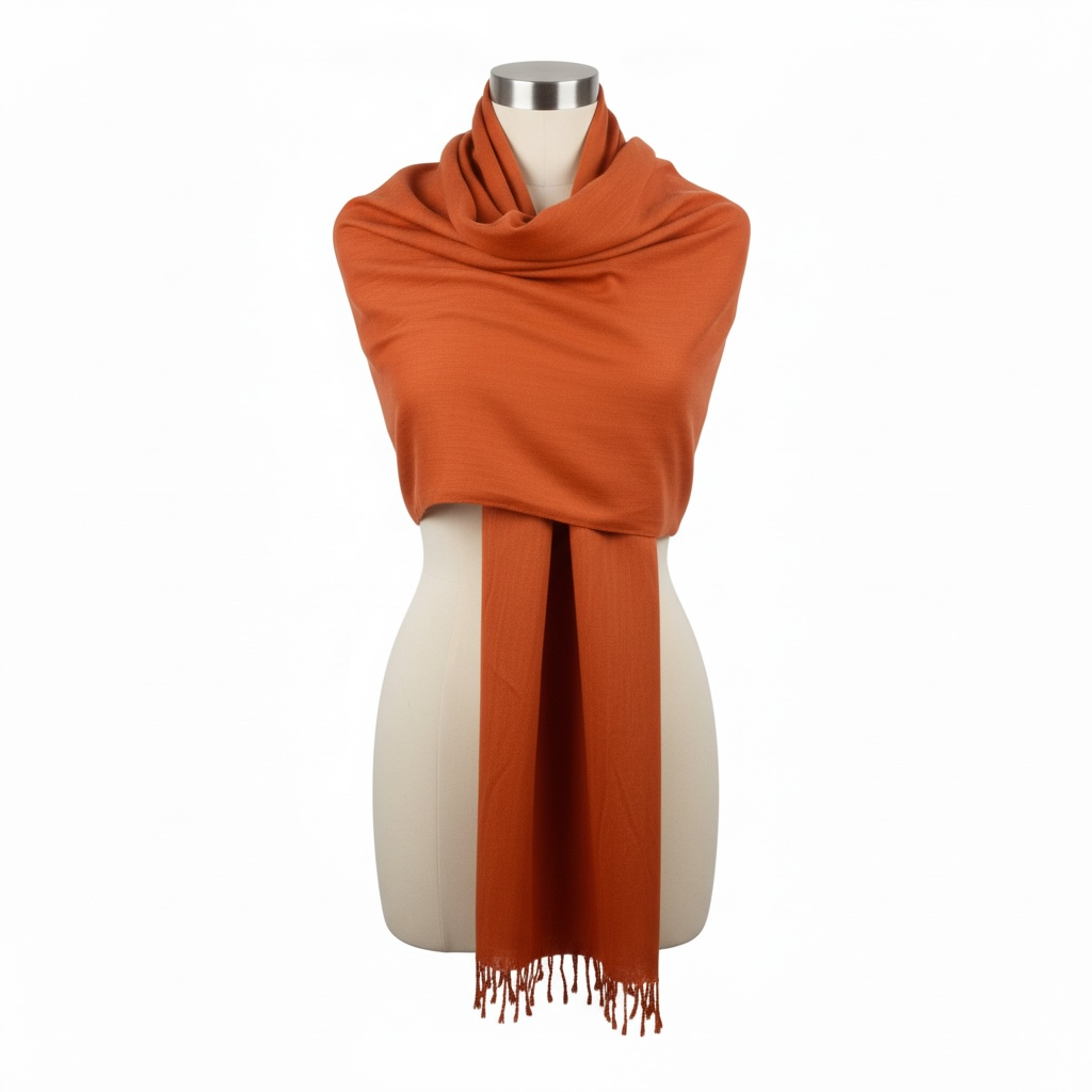 Soft Orange Scarf