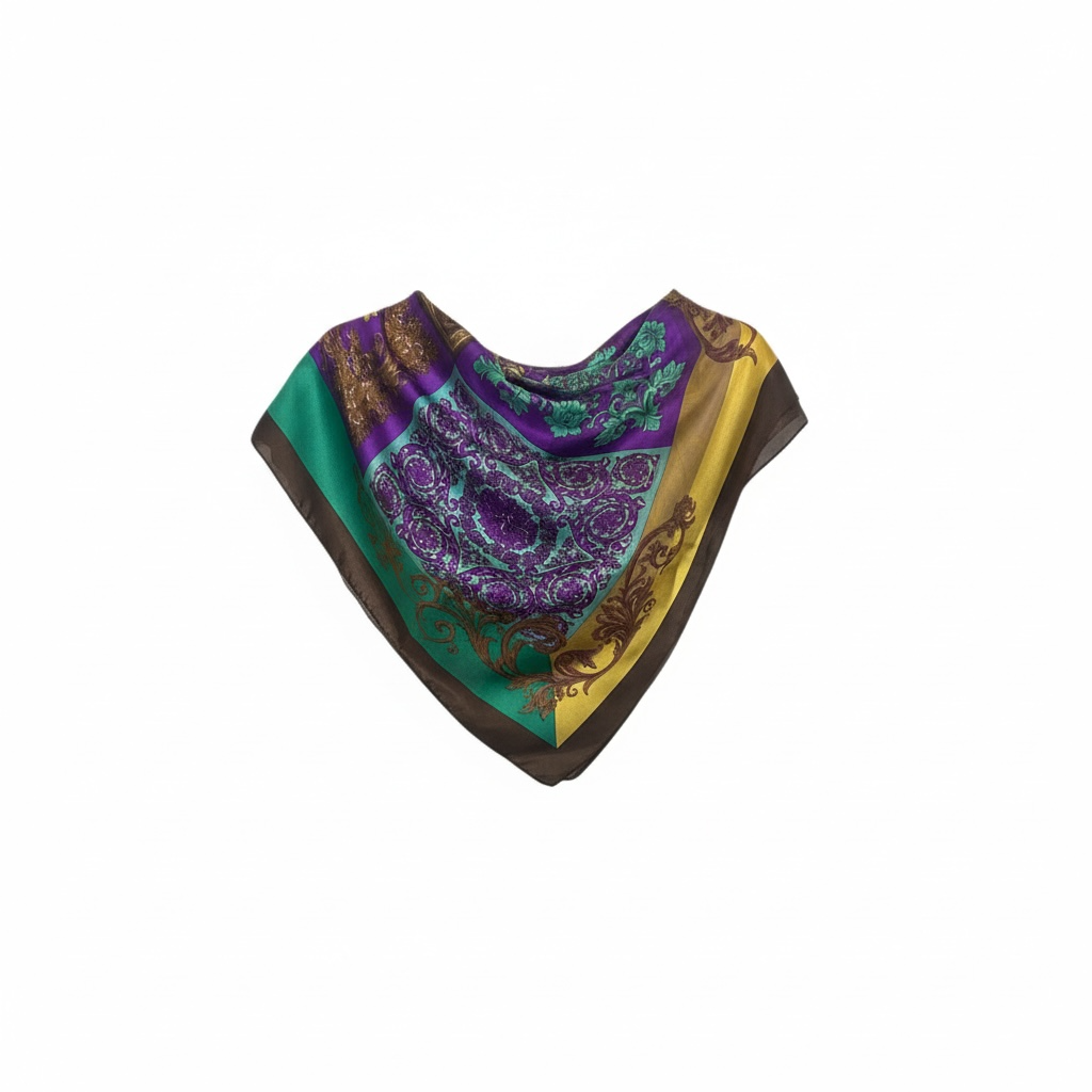 Colorful Silk Scarf