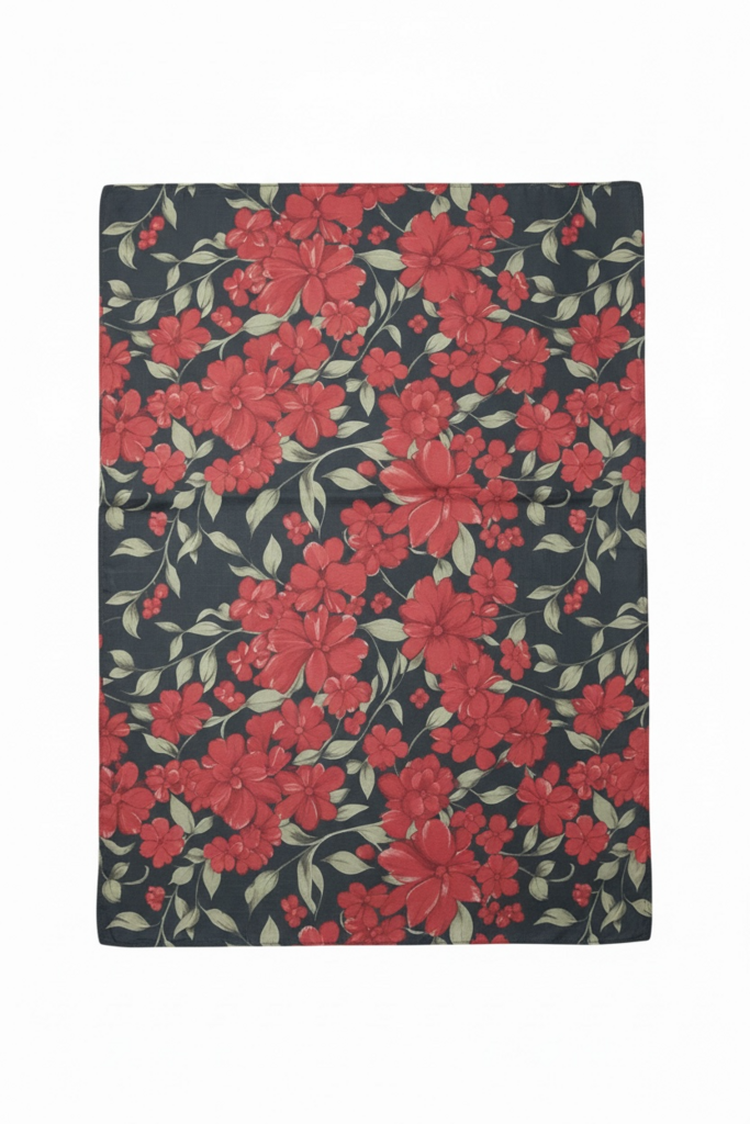 Floral Print Scarf