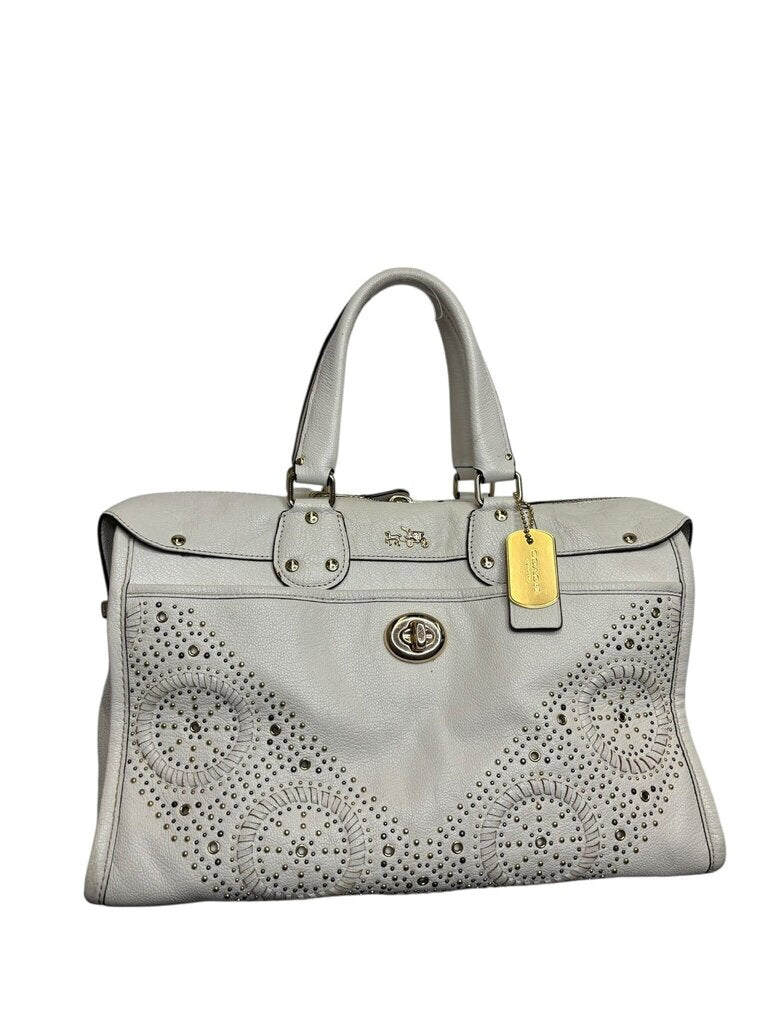 Coach Madison Studded Rhyder 33 Satchel