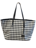 Michael Kors Houndstooth Print Tote Bag