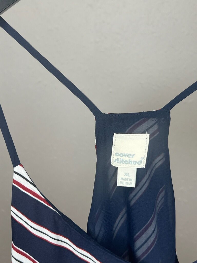 Striped Spaghetti Strap Top