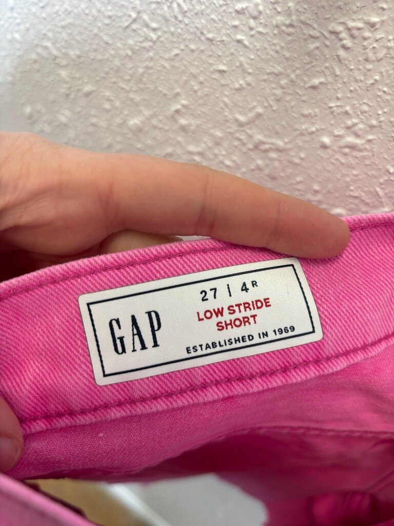 GAP Low Stride Pink Shorts