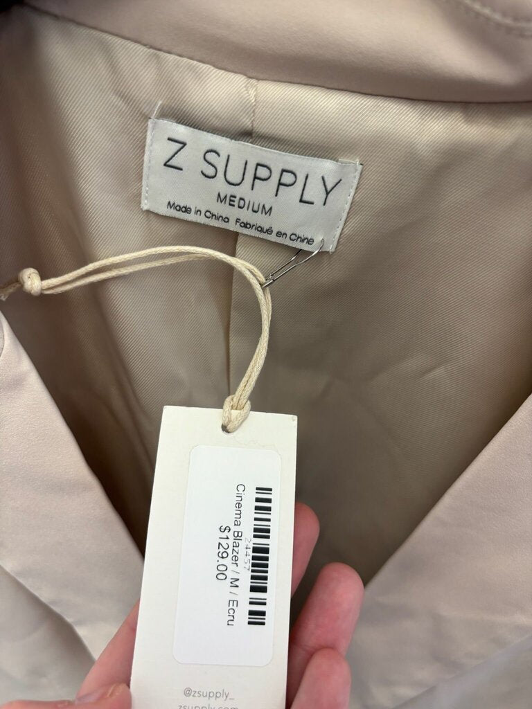 Z Supply Cinema Blazer in Beige
