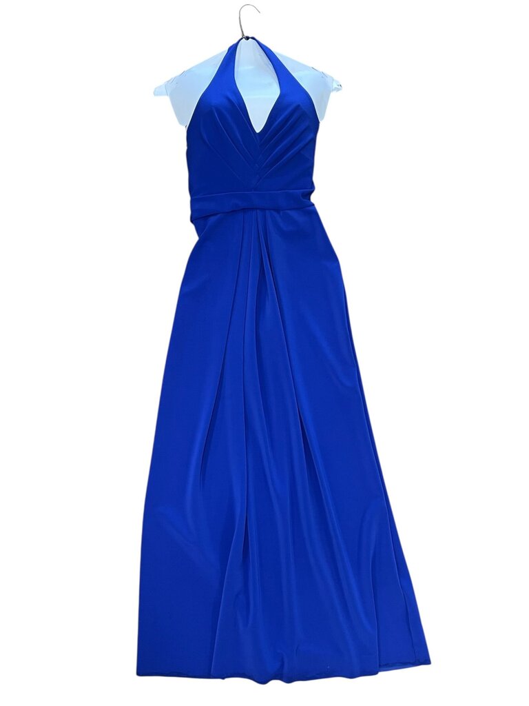 Halston Heritage Blue Maxi Dress
