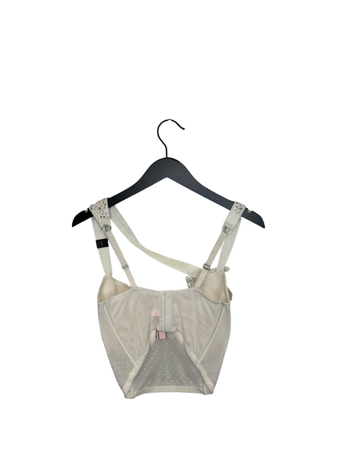 36 DDD Victoria's Secret White Bra with Detachable Straps