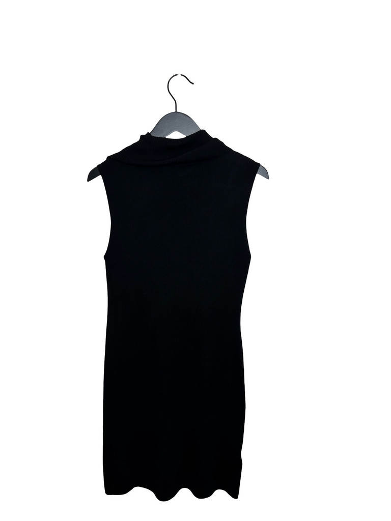 BCBGMAXAZRIA Black Cowl Neck Dress