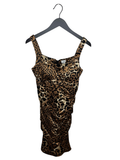 Caché Leopard Print Dress