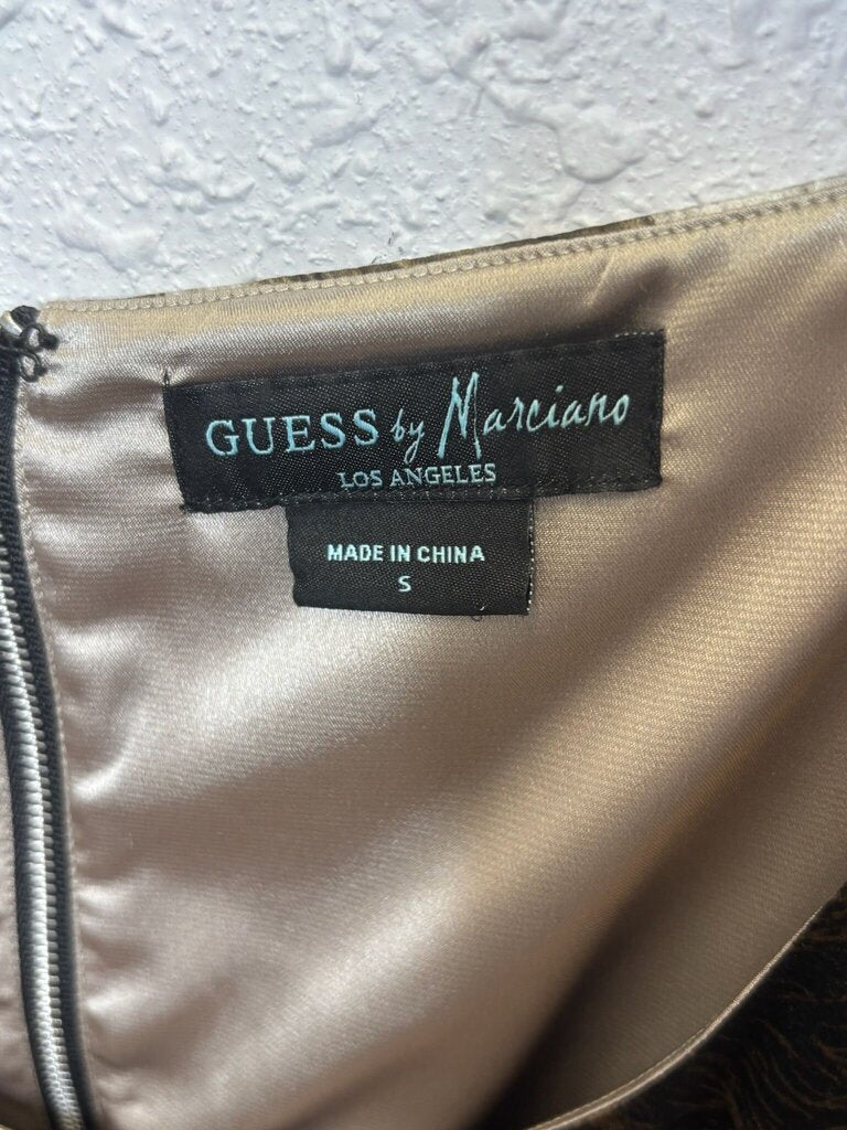 Size S- Guess by Marciano Women's Animal Print Top
