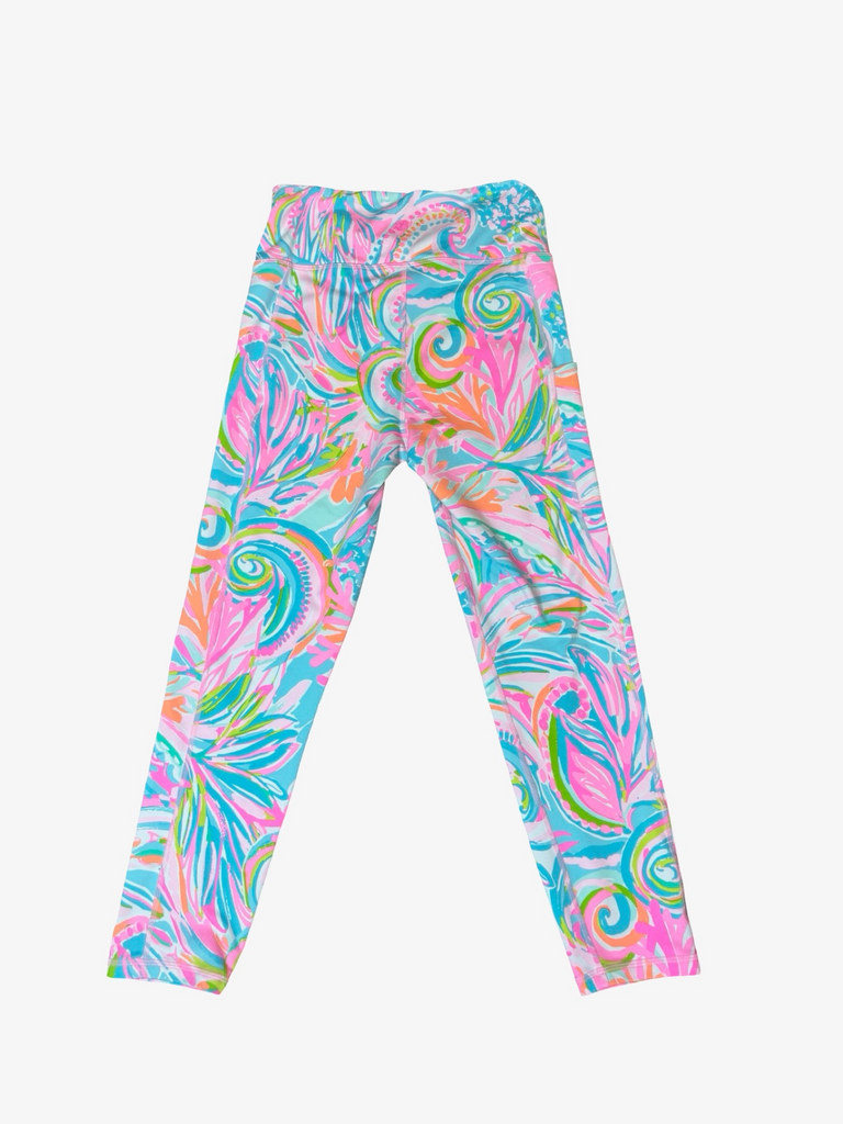 Medium Women's Multi-Colored Leggings by Lilly Pulitzer