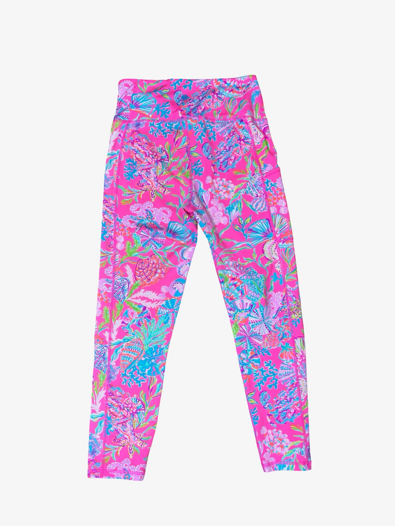 Medium Lilly Pulitzer Pink Athletic Leggings