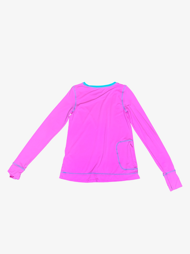 Size XS Lilly Pulitzer Luxletic Pink Long Sleeve Top