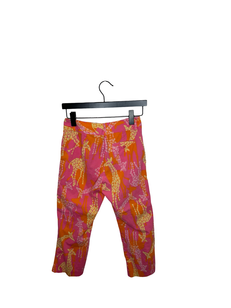 Lilly Pulitzer Girls Giraffe Print Pants