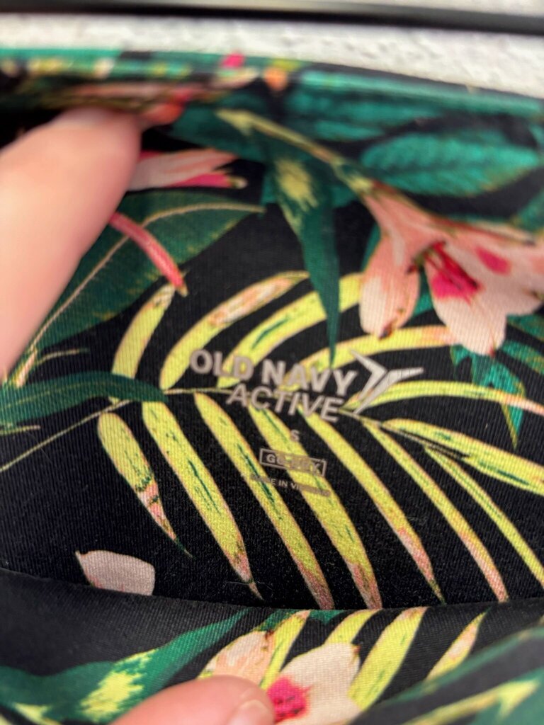Old Navy Active Floral Print Leggings