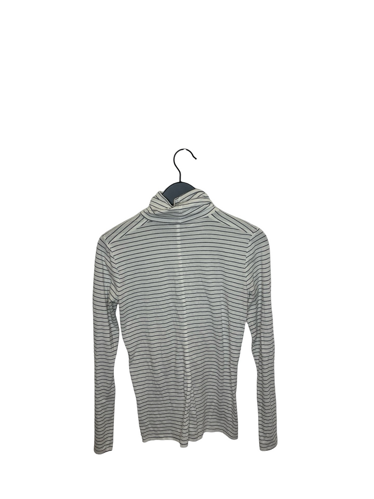 Banana Republic Striped Turtleneck Top