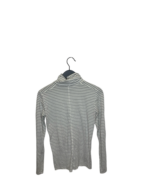 Banana Republic Striped Turtleneck Top