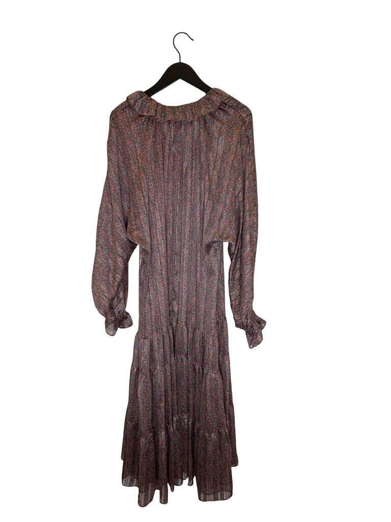 Buddy Love sheer Floral Print Maxi Dress