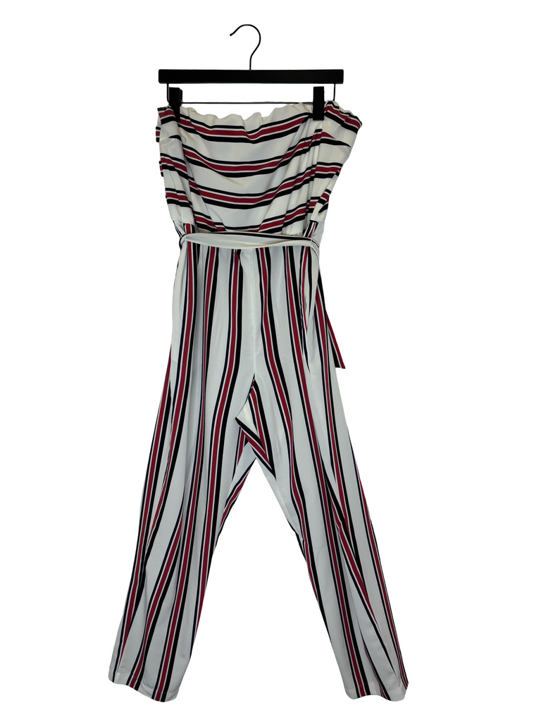 Express Striped Jumpsuit
