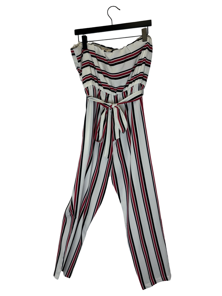 Express Striped Jumpsuit
