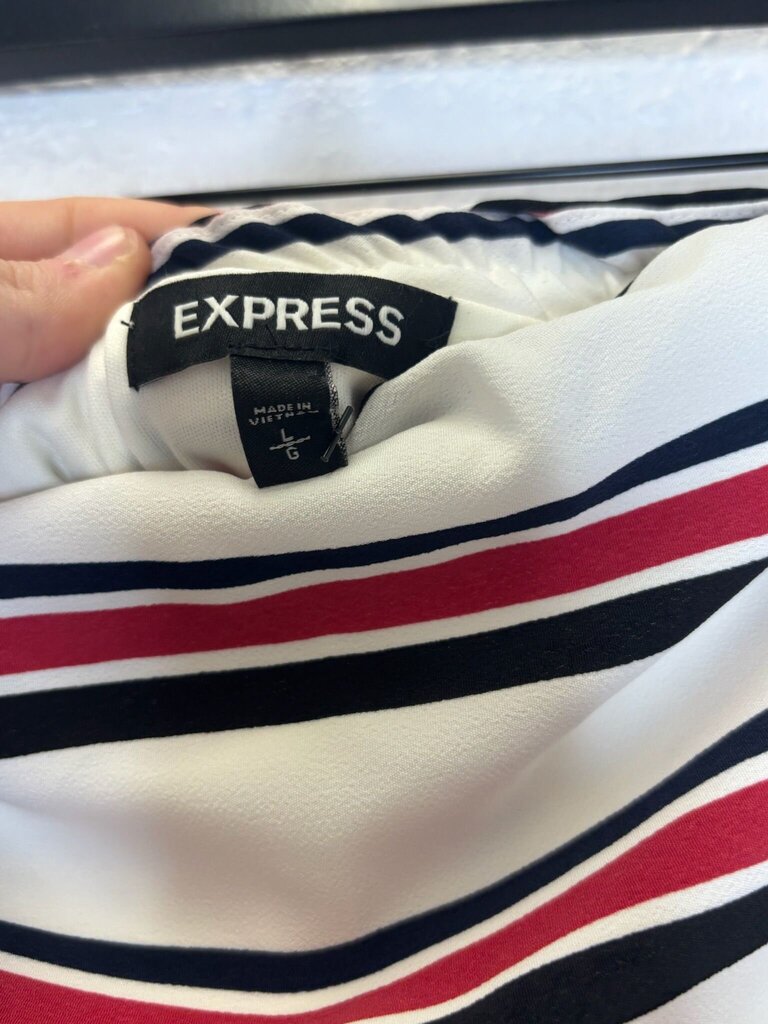 Express Striped Jumpsuit