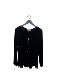 Michael Kors Black Long Sleeve Blouse