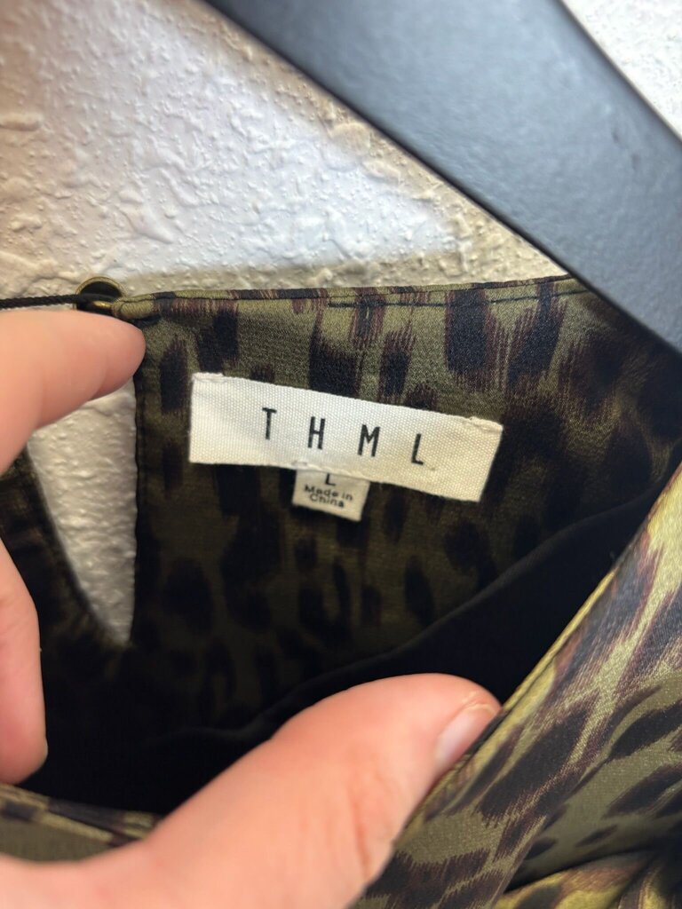 THML Leopard Print Dress