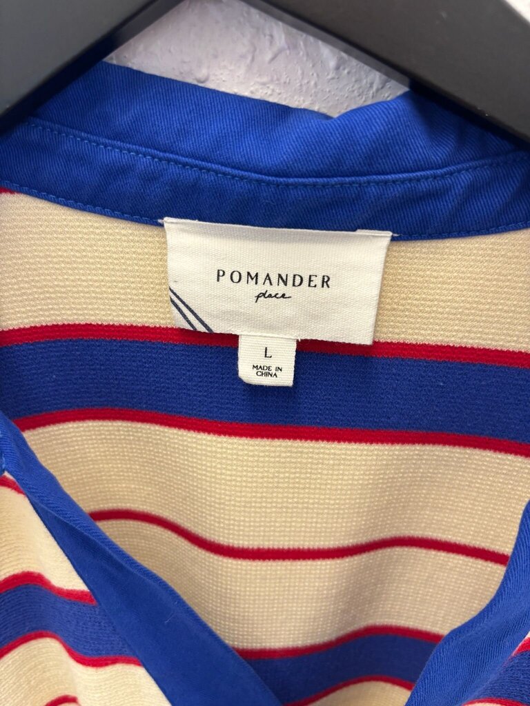 Pomander Place Striped Dress