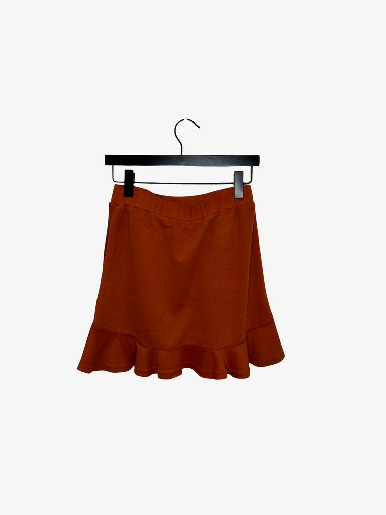 Large AEM+CO Orange Flared Skirt