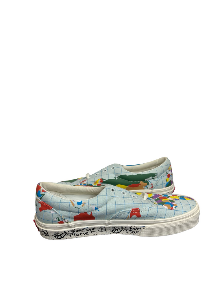 Vans World Map Print Sneakers