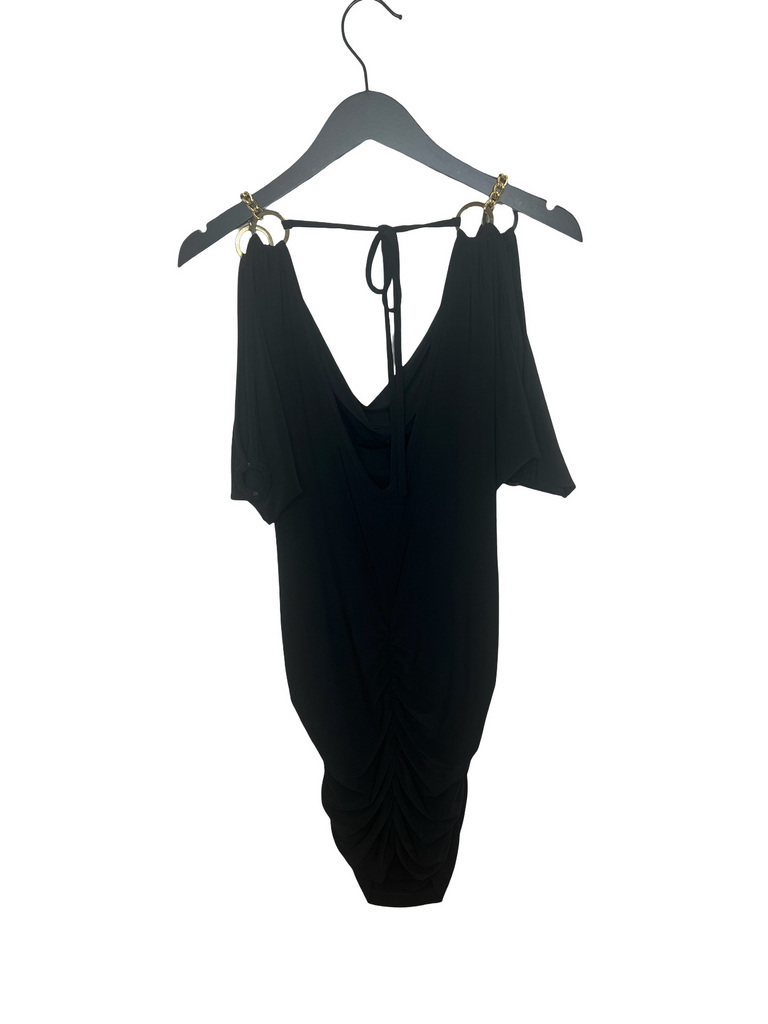 CACHE Black Off-Shoulder Dress