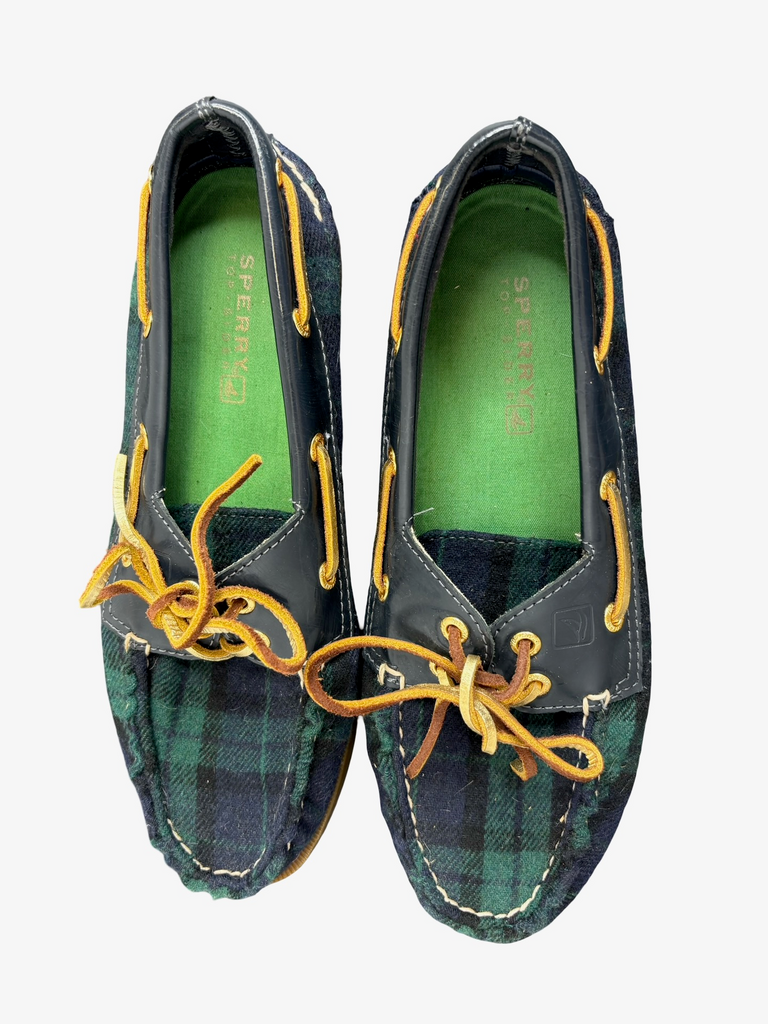 Sperry Top-Sider Plaid Boat Shoes