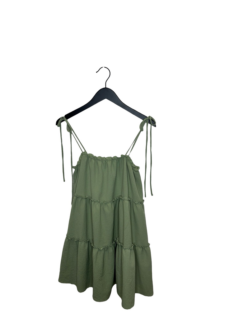 HYFVE Green Tiered Dress