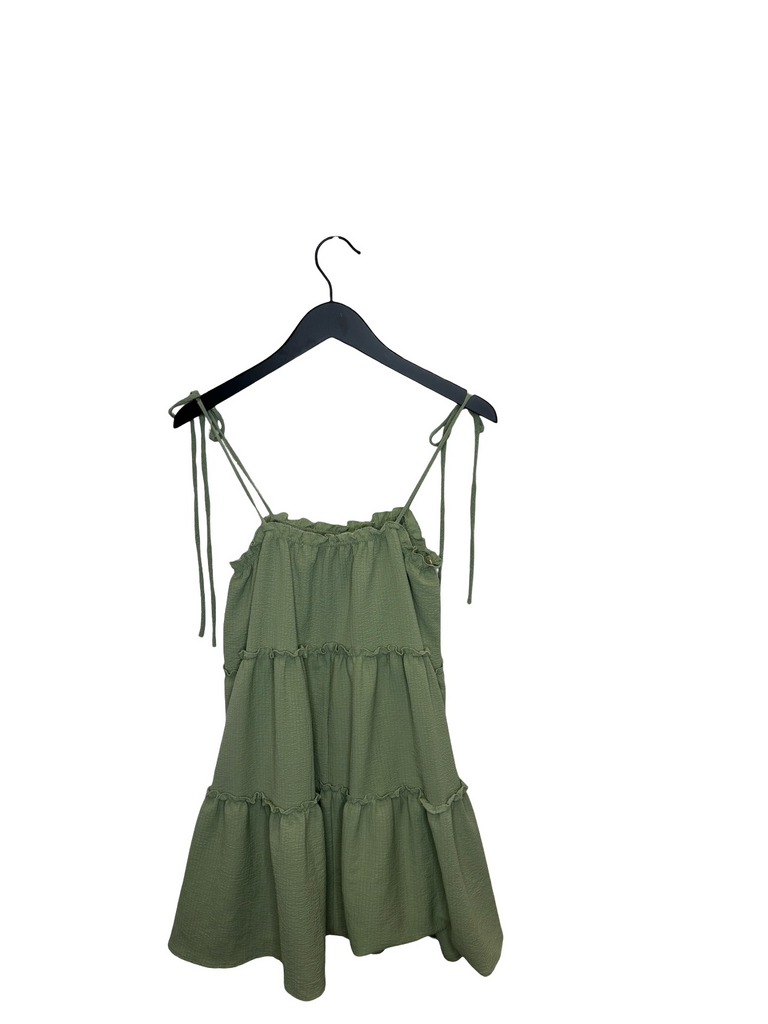 HYFVE Green Tiered Dress