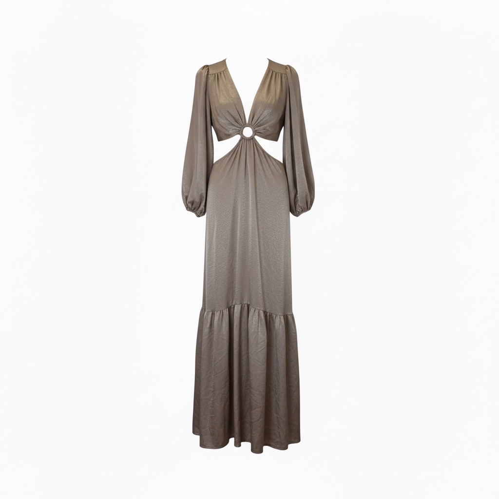 Peach Love California Long Flowy Dress