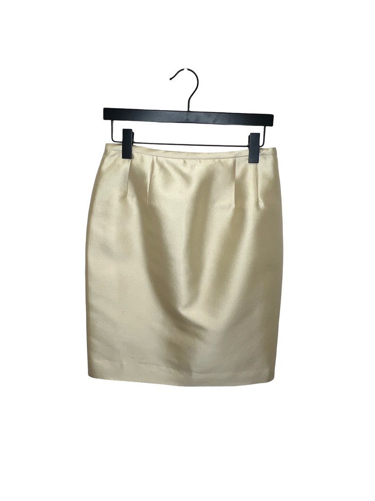 Rickie Freeman Teri Jon Nites Satin Skirt