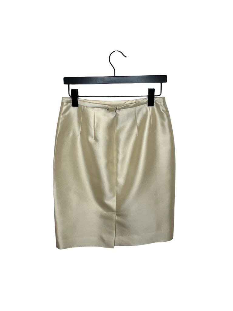Rickie Freeman Teri Jon Nites Satin Skirt