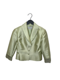 Renee DuMarr Light Green Satin Blazer