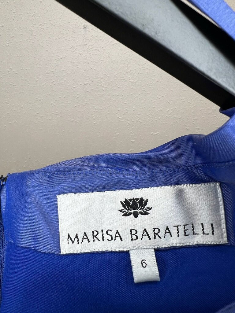 Marisa Baratelli Women's Elegant Blue Dress