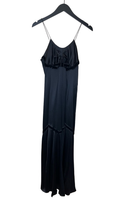 Badgley Mischka Black Silk Dress