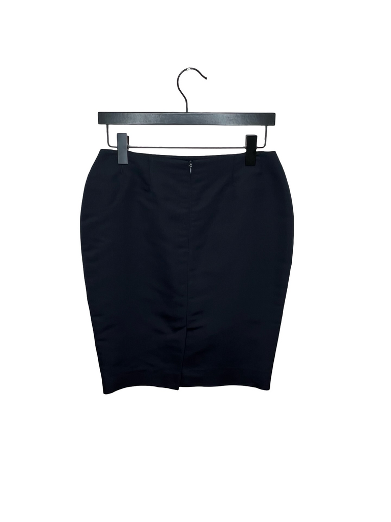 Jodi Women's Navy Blue Pencil Skirt