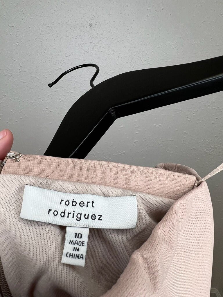 Elegant Nude Dress by Robert Rodriguez