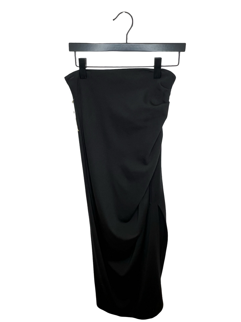 St. John Couture Black strapless dress