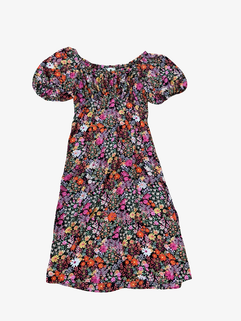 Floral Print Midi Dress