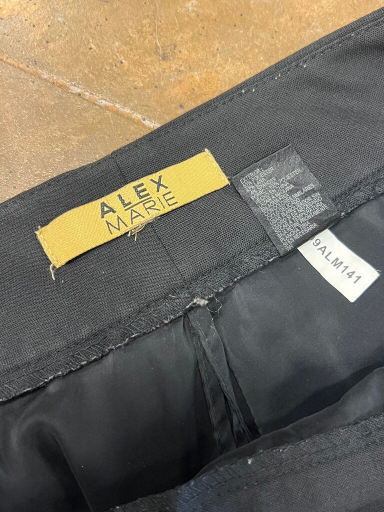 Alex Marie Women's Black Dress Pants