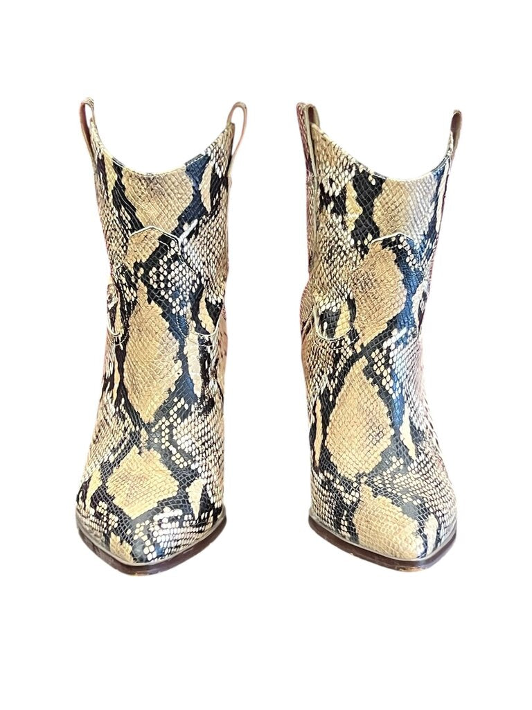 Python Print Ankle Booties