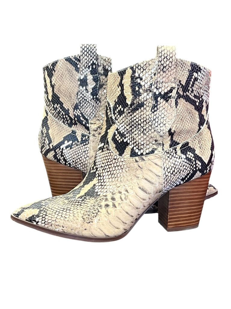 Python Print Ankle Booties